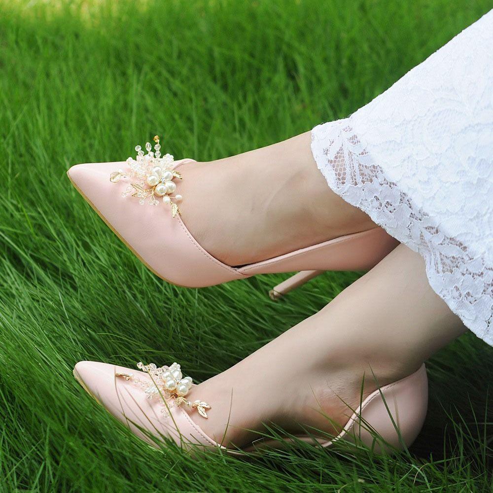 1Pair DIY High Heels Shoe Buckle Rhinestone DIY Shoes Charms Wedding Shoes Accessories  Party
