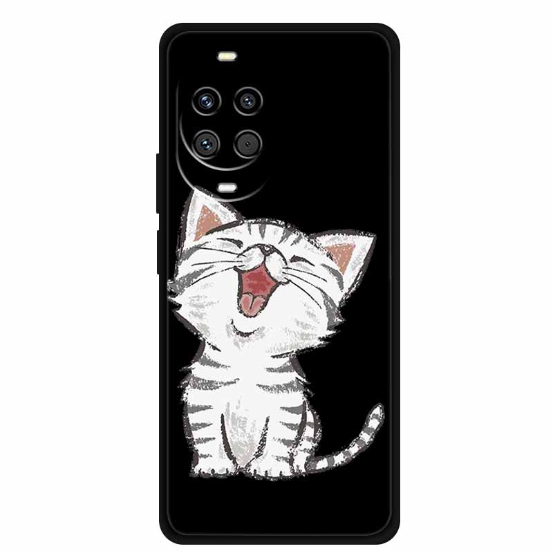 Phone Case For Huawei nova 14 Soft TPU Back Case For nova14 Pro Ultra Cute Cats Cartoon Casing Fashion Painted Cover Bumper Para