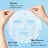 Torriden Dive-In Hyaluronic Acid Sheet Mask (10pcs) - Korean 5D Moisturizing Facial Mask with Panthenol & Allantoin, Korean Face Mask