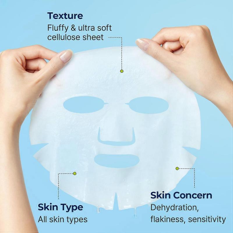 Torriden Dive-In Hyaluronic Acid Sheet Mask (10pcs) - Korean 5D Moisturizing Facial Mask with Panthenol & Allantoin, Korean Face Mask