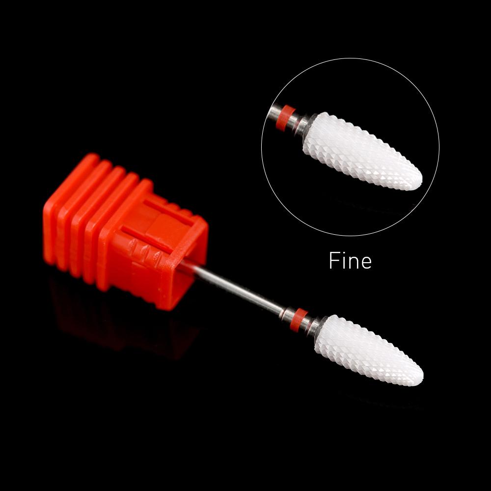 

KADS Керамические сверла для ногтей 25 размеров Фрезы для ногтей для электрических машин для маникюра Инструменты для маникюра