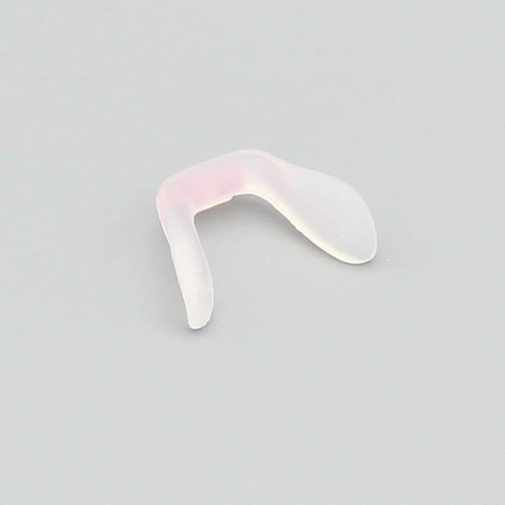 Glasses Pads 3Pcs U Shaped Eyeglasses Pads Screw In Glasses Strap Bridge Silicone Pads Transparent Eyeglasses Anti Slip Anti Drop Glasses Fixing Tool