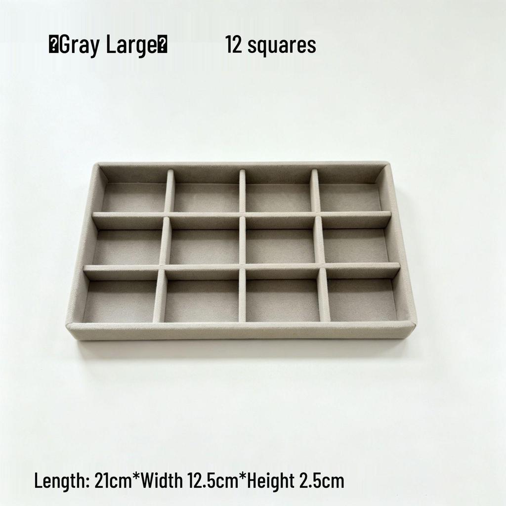 Multi-Functional Jewelry Storage Box & Display Tray for Accessories