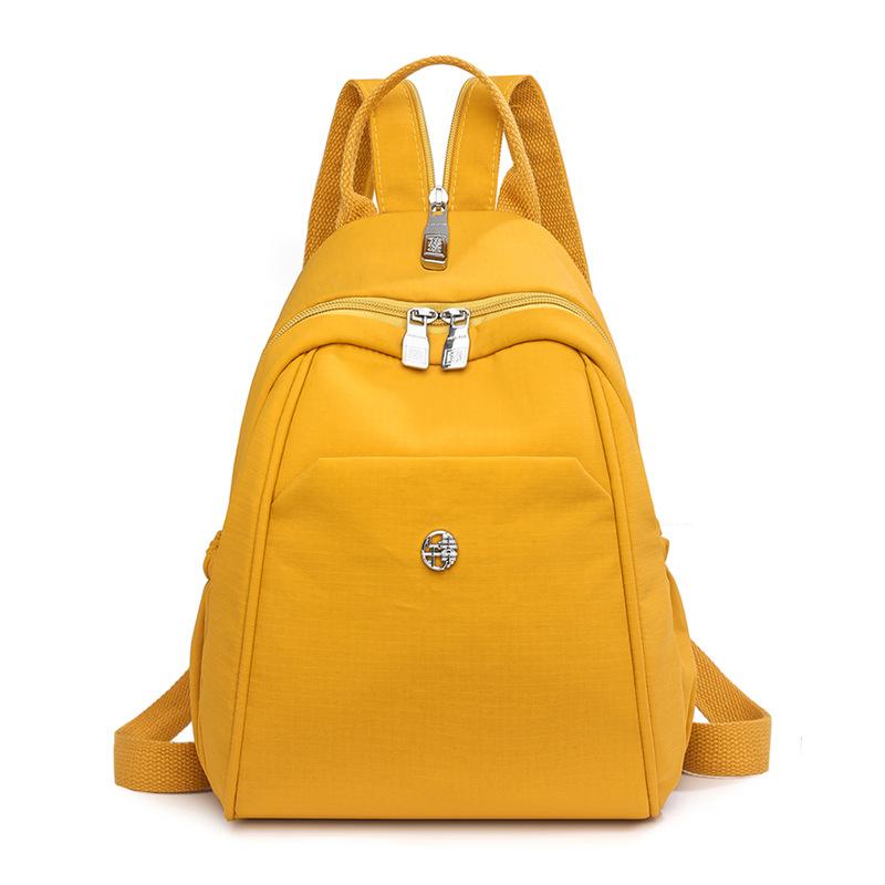 

Backpack Short Travel Small Backpack Women s Lightweight Crossbody Riding Chest Bag жёлтый