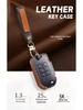 Handmade Premium Leather Key Cover for Honda Civic and Accord