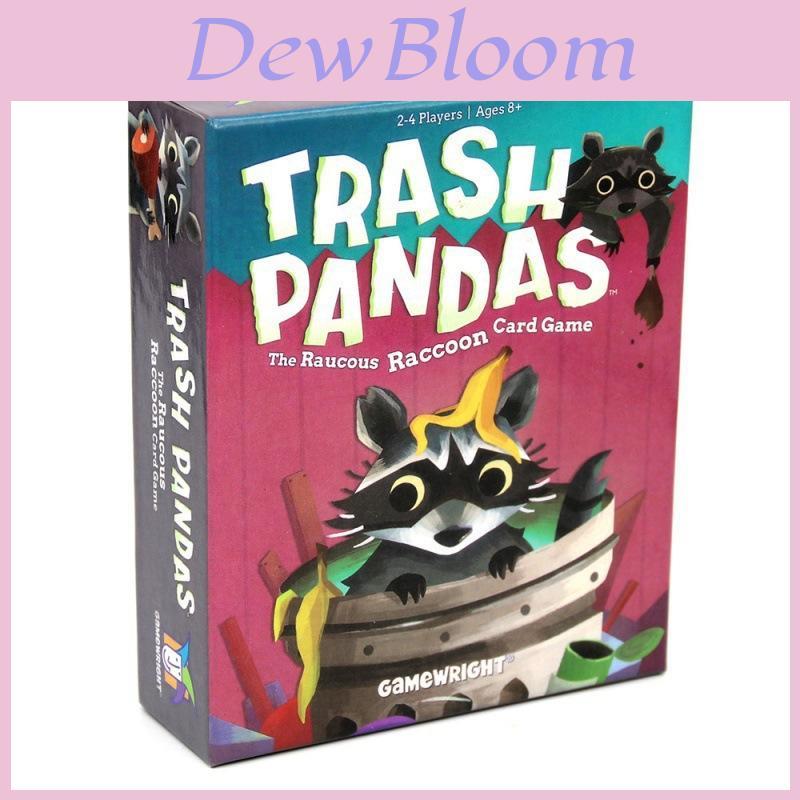 Engaging Trash Pandas English Card Game For Fun Family Game Night Activities