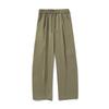 Men S Pleated Loose Straight Leg Casual Trousers Drawstring Waist Retro Pants