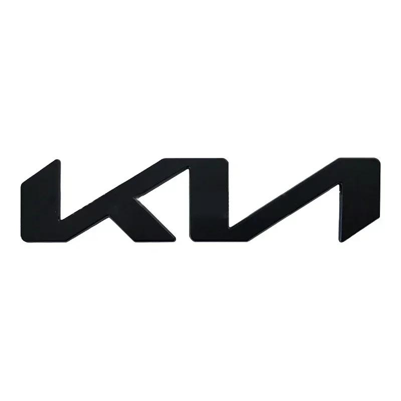 AABME1 13/15/17CM Metal Emblem Car Sticker Badge for KIA K5 K3 K2 RIO Soul Pegas Sorento Forte Borrego Ceed Sportage Cerato Accessories