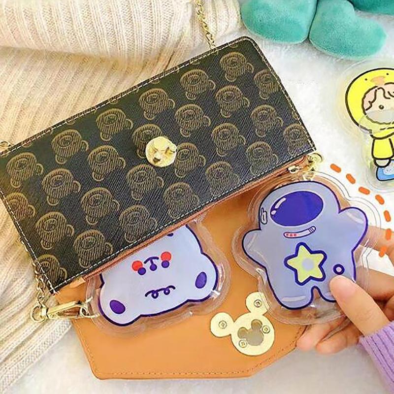 

Многоразовые грелки для рук, портативные милые гелевые грелки для рук, долговечные самонагревающиеся грелки для холодной зимы, согревающие товары