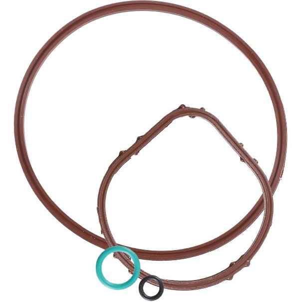 Engine / 5.0L Vacuum Pump Seal Kit for Land Rover Discovery 17- / 3.0L Vacuum Pump Gaskets for Jaguar F-Pace 17- / Elasticity/Fluororubber / 1