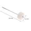 Bass Drum Pedal Beater Percussion Marching Band Accessory Metal Shaft Bass Drum Pedal Mallet Drum Upgrade Replacement