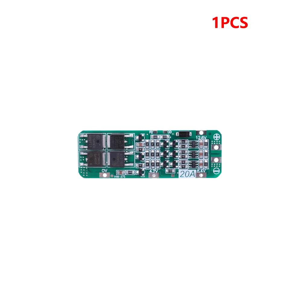 3S/4S 5A 10A 20A 40A 60A Li-ion Lithium Battery Charger Protection Board 18650 BMS For Drill Motor with Standard/Enhance/Balance