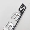 CWDRF1 3D ABS Chrome Black E63 Mercedes Benz S Logo E63S Badge Letter Sticker E63S Accessory Car Trunk Badge