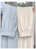 Milk Puff Women's High Waist Wide Leg Sports Pants - Slimming Lazy Style (Spring/Autumn 2026)