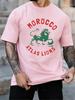 Stylish Unisexs Tshirt 100 Cotton Printed Pattern Casual Comfortable Loose Fit Soft Breathable Sporty Style