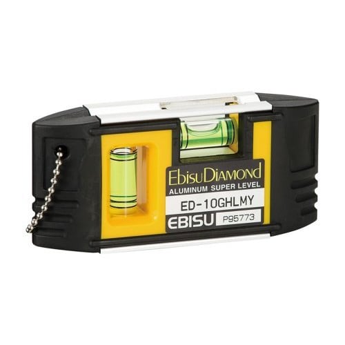 Ebis G-Handy Level with Super Strong Magnet, ED-10GHLMY, Yellow