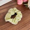 Blue Plaid Lace Hair Ribbon - Gentle On Hair, Cute Ballet Style for Girls