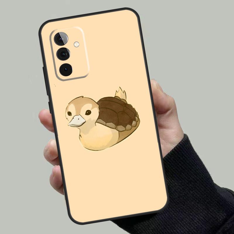 Cute Cartoon Duck Case For Samsung Galaxy A56 A36 A16 A33 A13 A23 A52 A32 A12 A54 A34 A14 A53 A15 A35 A55 A17