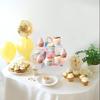 Three-Tier Disposable Dessert Stand for Cakes and Pastries - Birthday Party Display
