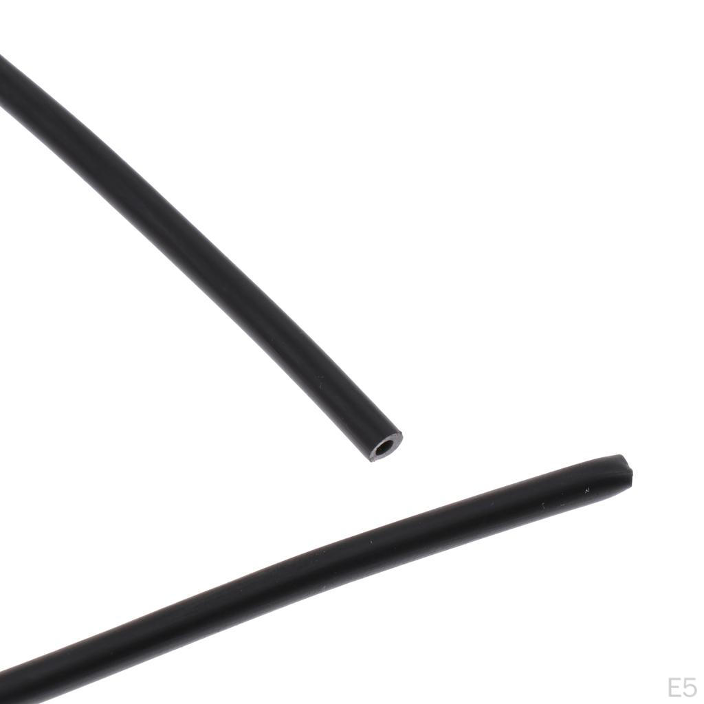 10 Pieces Dulcimer Hose Rubber Tube For Bamboo Parts