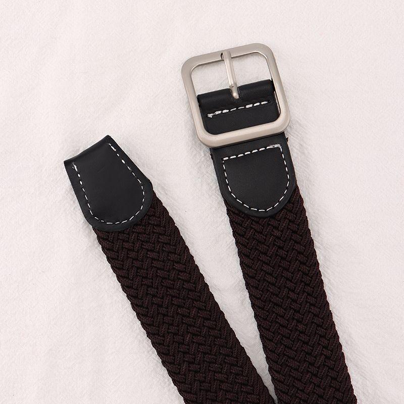 Stylish Canvas Woven Waist Belt For Women Featuring Versatile And Design Chic
