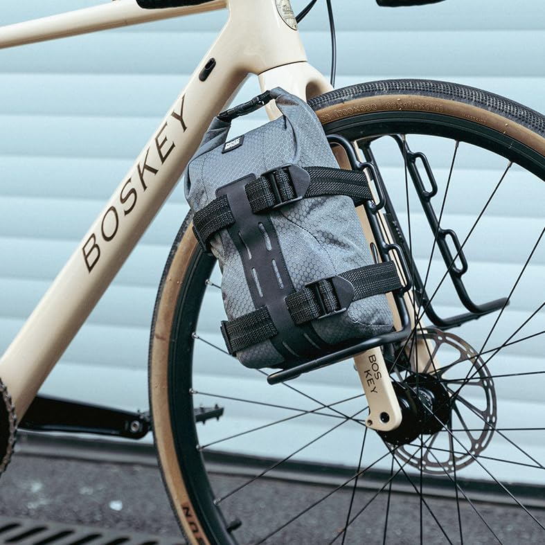 Simhoa Aluminum Bicycle Front Carrier Lightweight Compatible with Folding Includes Cable Perfect for Gravel and Touring Rack, & Heavy-Duty, Bikes,