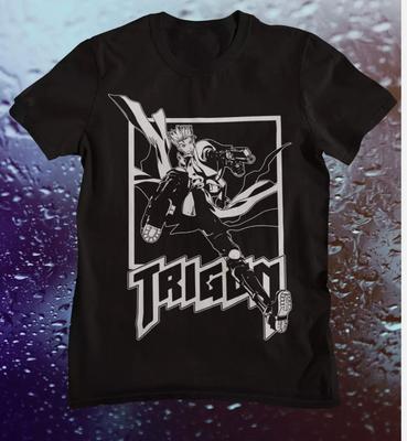 Trigun,Vash the Stampede,Manga<wbr/>,Anime Tee, 90s Anime, Gunsmoke,new Unisex Shirt Unisex T-Shirt