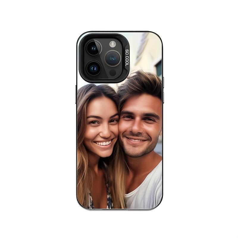 Para iPhone 17 16 15 14 13 12 11 Pro Max Mini SE Air XS XR 7 8 Plus 16e DIY Po Funda IMD Cubierta a Prueba de Golpes