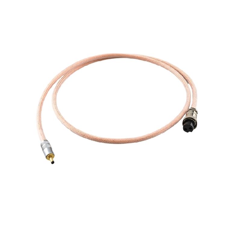 Desktop Power Cable GX16 2 Pin Metal Housings for Supply and Equipment Power for Desktop Equipment
