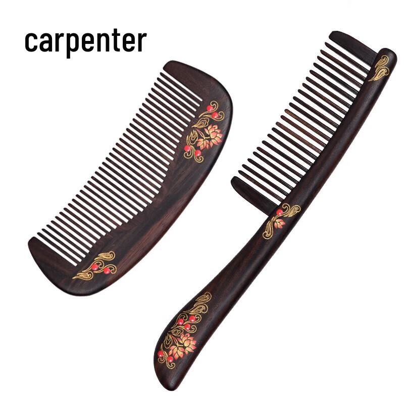 Подарочный набор парных сандаловых гребней Tan Mujiang для свадьбы