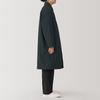 Płaszcz męski MUJI Padded Trench do prania, Rozmiar AD0VNA4A, Czarny, L,