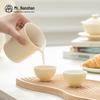 Nanshan Mr. Ceramic Kung Fu Tea Set - 9-Piece Gaiwan Gift Set