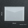 Transparent Sulfuric Acid Paper Envelope Vintage Wedding Postcard Invitation Card Storage Translucent Blank Envelope 1pc