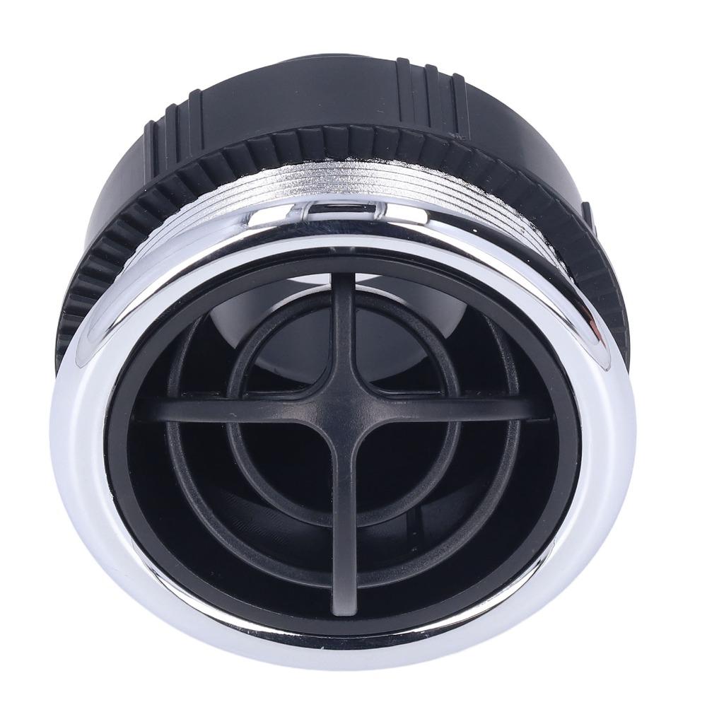 Black AC Deflector Thread Style Air Outlet Vent Air Conditioning Vent  Automotive Use
