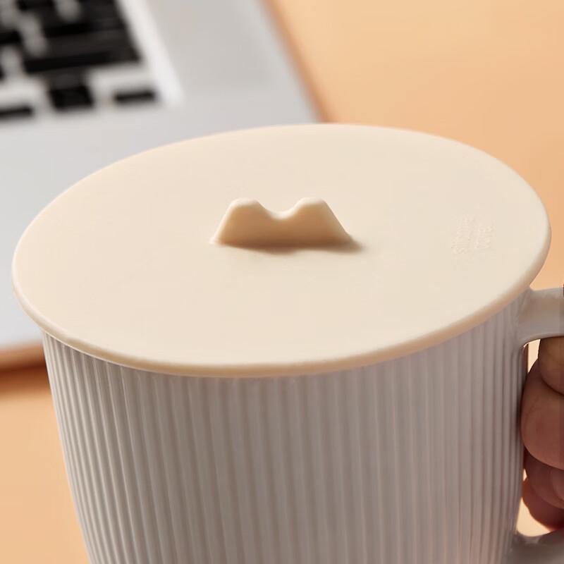 Baijie Universal Silicone Cup Lids (2-Pack)