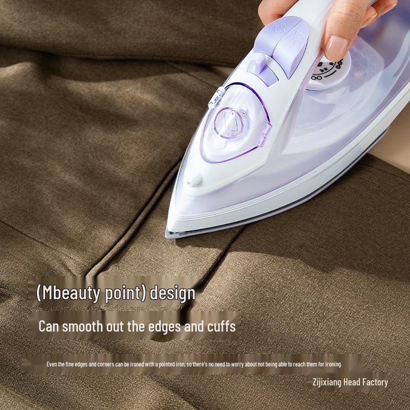 Compact Dual-Use Handheld Steam & Dry Iron: Mini Household Electric Ironing Machine