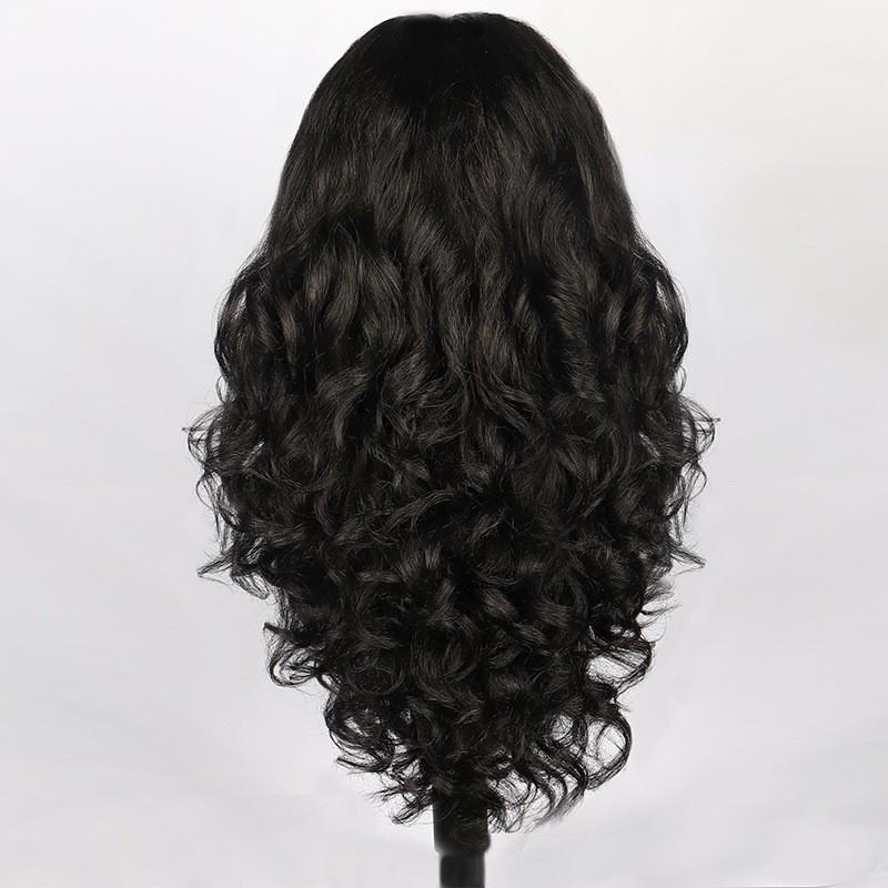 Wigs Women In Middle BoBo Hair Short Brown Wig Model Straight