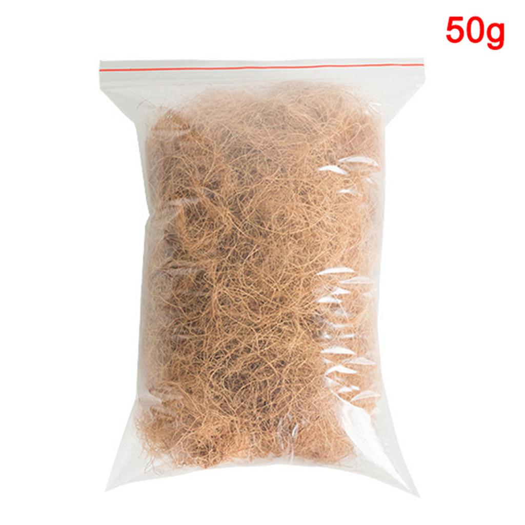 Dust-Free Planter Coconut Fiber Maintain Soil Surface Temperature Fiber for Garden Flower Pots Planters