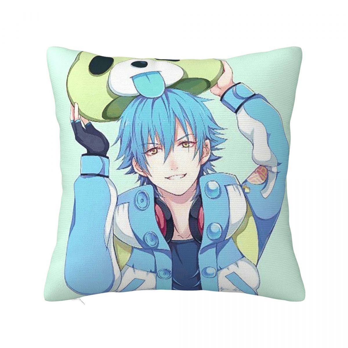 Игра Dramatical Murder Квадратная наволочка Чехол для подушки Наволочка Декоративная наволочка для дома Спальни Автомобиля 12x12Inch