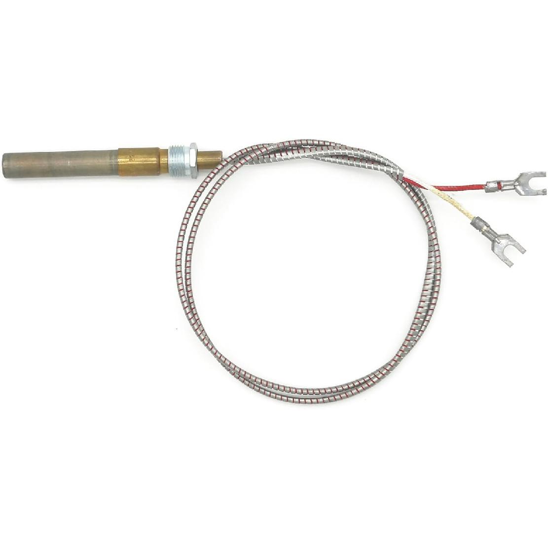 Оригинальные универсальные термоэлектрические генераторы Q313A 750 мВ с проводами 24 дюйма для газовых каминов, газовых плит, газовых водонагревателей, фритюрниц и т. д.