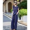 Completo Estivo in Misto Lino Due Pezzi da Donna TERRE BLEUE