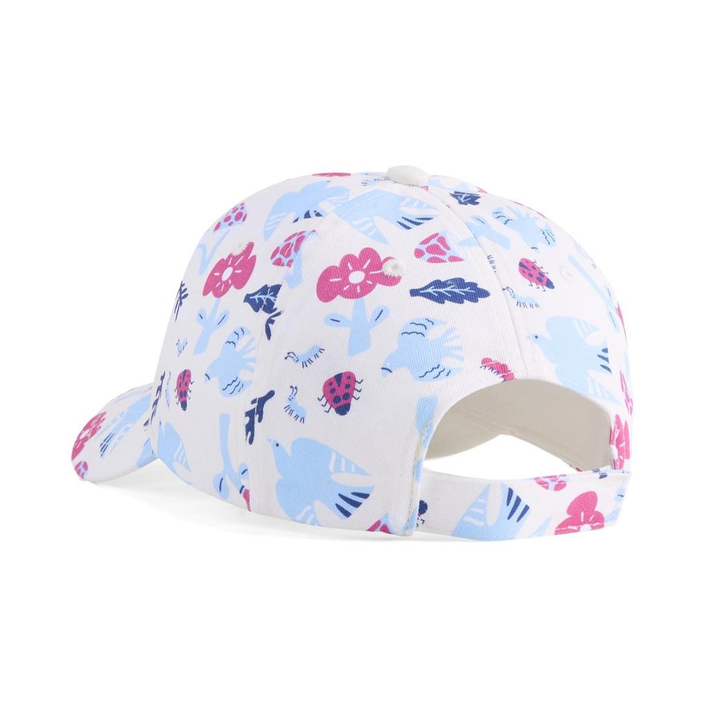 PUMA Kids ESS No.1 Logo AOP Baseball Cap Junior - Frosted Ivory Adjustable Hat