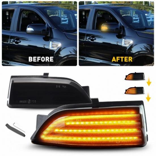 

Dynamic LED Side Mirror Signal Turn Indicator for Ford Ranger Lariat / T6 Raptor
