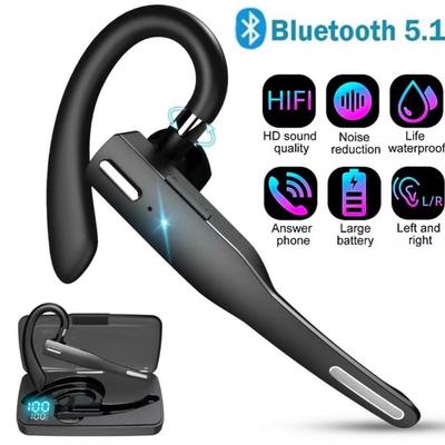 Business Hanging Ear Wireless Bluetooth Headset Ultra-long Endurance Car Bluetooth Single Ear