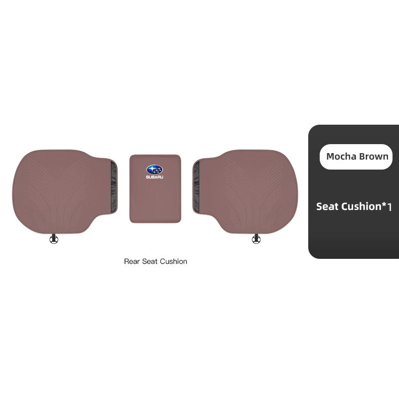 Car Logo Seat Covers Auto Seat Breathable Protection Cushion For Subaru Crosstrek Forester Outback Impreza BRZ WRX Ascent REX esg3