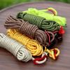 Reflective Paracord Tent Guyline Rope Outdoor Camping Canopy Rope Tent Lanyard Strap Clothesline Rope Easy to Use