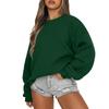 Sweatshirts For Women Oversized Crewneck Fleece Pullover Long Sleeve Tops Comfy Fall Winter Fashion Outfits