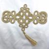 Gold Weaving Flower Tassels Silk Fringes Tassels Festival Decoration Tassels Special Occasion Decorations
