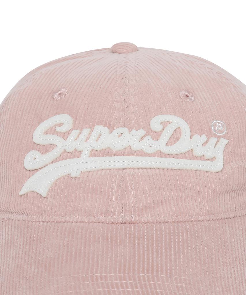 Syupeodeulai Felt Corduroy Ball Cap Pink