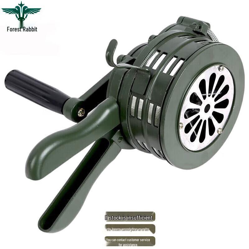 Forest Rabbit Emergency Hand-Crank Alarm